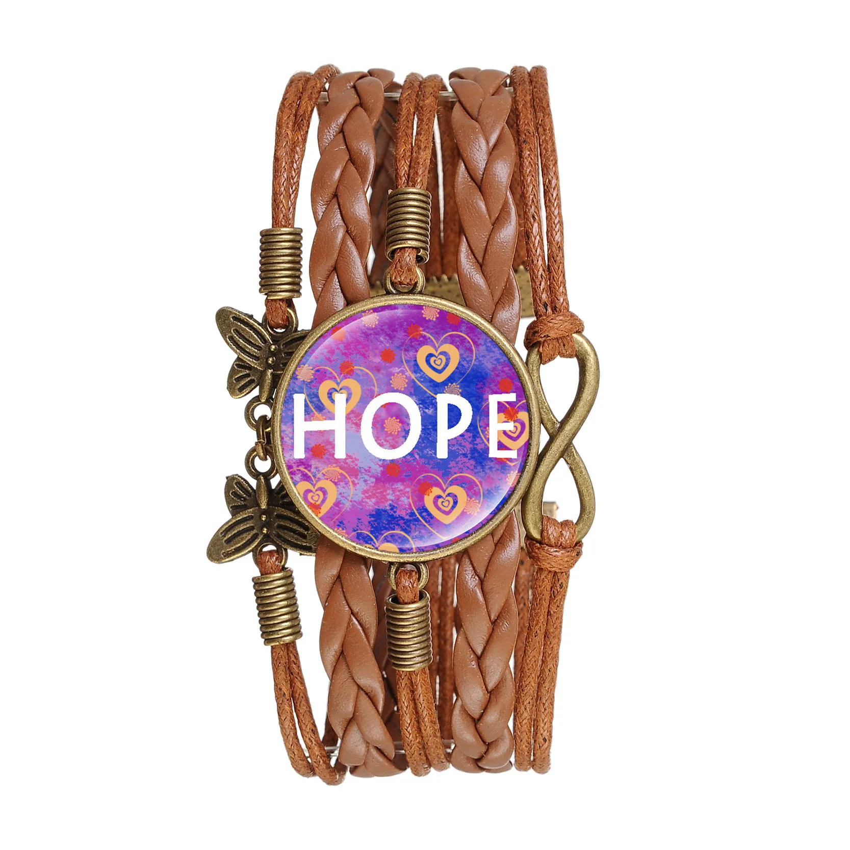 Новое поступление модный Многослойный кожаный браслет паровой панк Ретро стиль