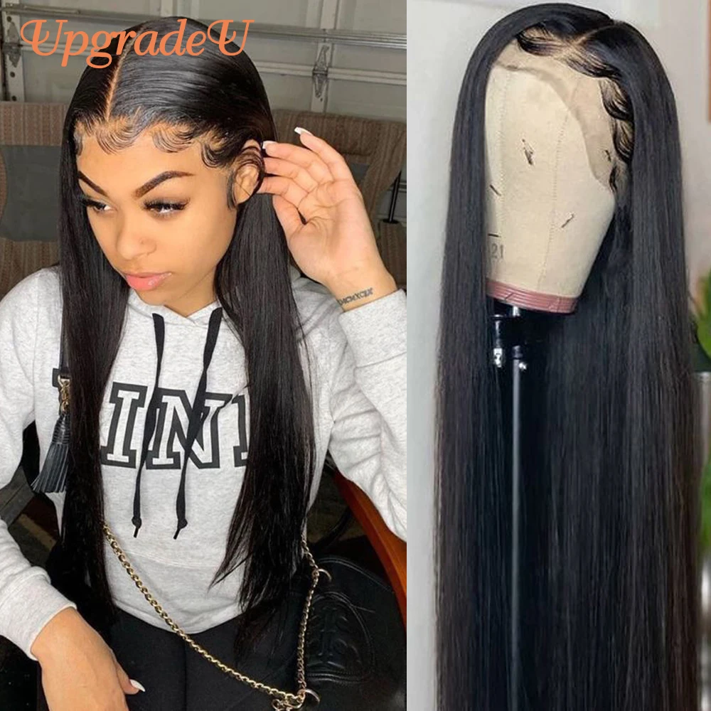 Brazilian Straight Human Hair Wig 13x4 Lace Frontal Human Hair Wigs For Women Straight Lace Closure Wig Remy Lace Frontal Wig