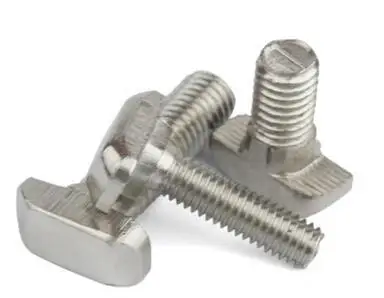 30 шт. серия 3030 M6 * 12 мм болт с Т образной головкой никелированный винт для