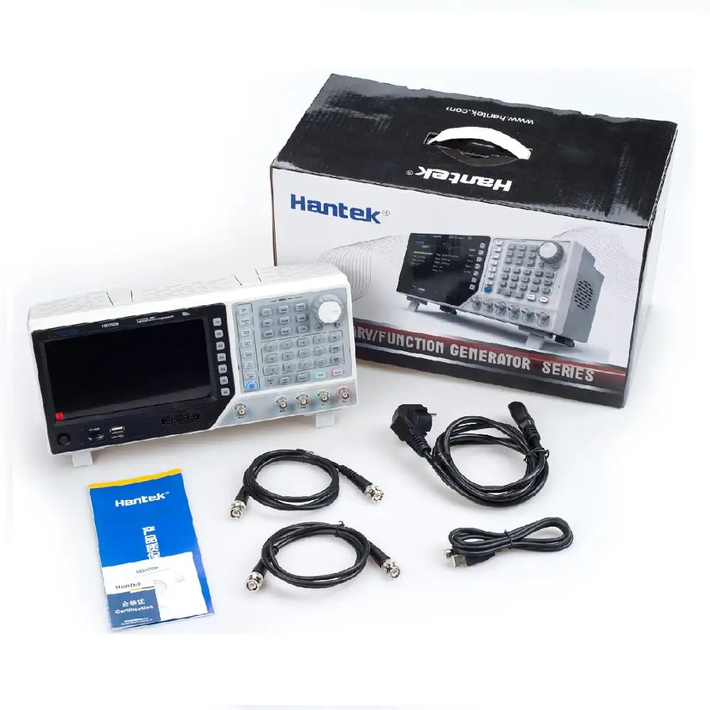 Генератор сигналов произвольной формы Hantek HDG2102B 100 МГц 2 канала 64 м глубина памяти