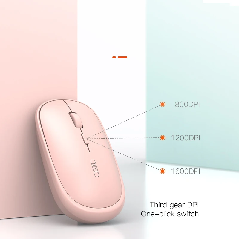 Беспроводная перезаряжаемая мышь Sky Wireless Mouse 2 4 ГГц бесшумная 1600 DPI регулируемая