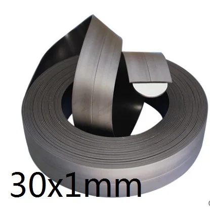 10 метров магнитная полоса 30*1 мм резиновая 30x1 Магнитная ширина 30 толщина 1 |