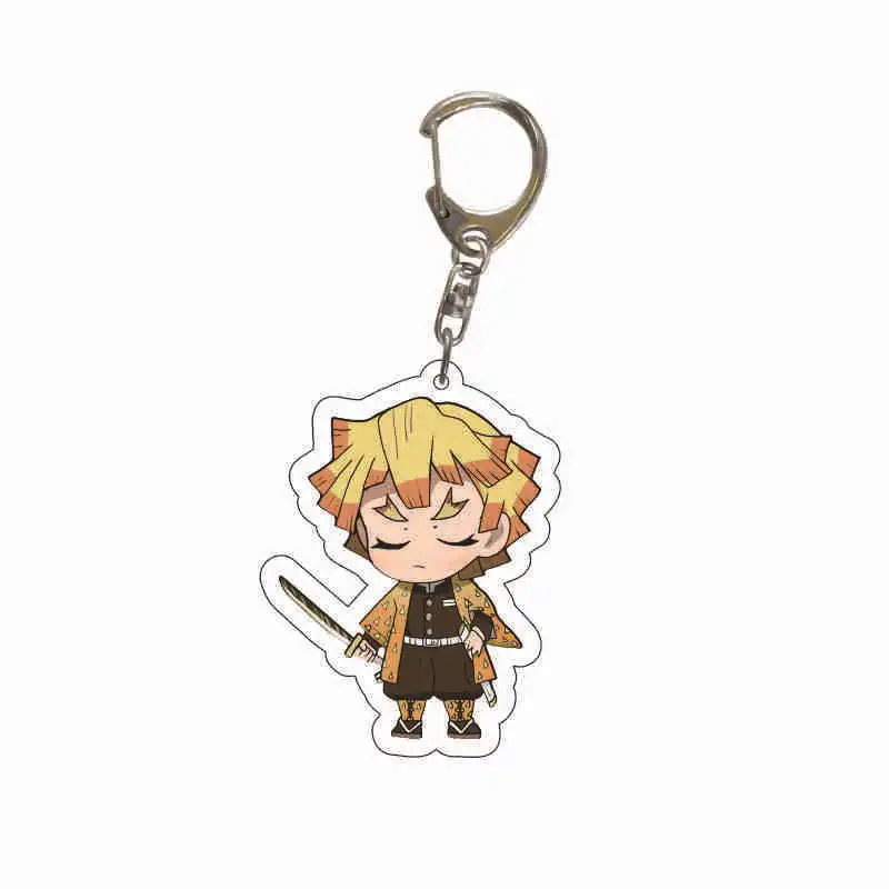 Аниме брелок для ключей рассекающий демонов женский танджиру камадо незуко