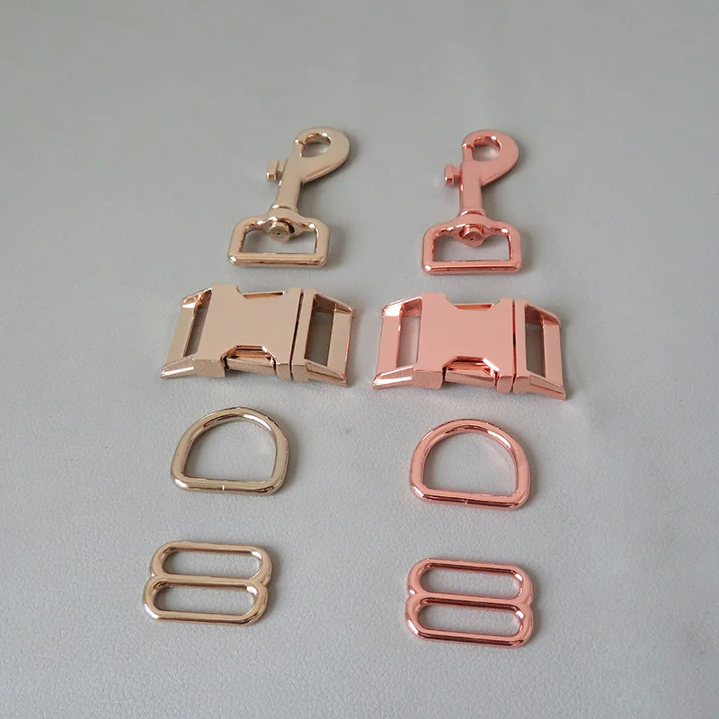 100 комплектов 15 мм 20 25 металлическая пряжка D-образное кольцо поворотная
