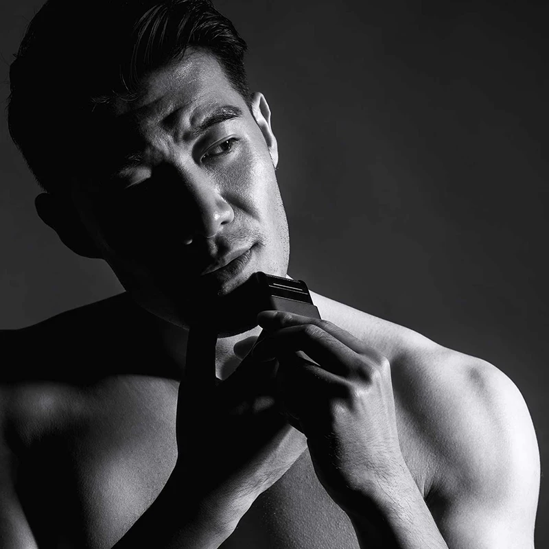 

Xiaomi Mijia Electric Shaver Razor Mini Portable Shaver Japan Steel Cutter Head Metal Body USB Type-C Big Battery Face Shaving