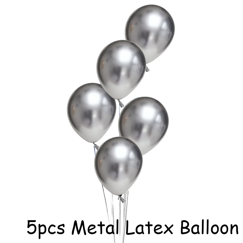 5pcs balloon C Космонавты и ракеты, воздушные шары из фольги, Галактика/Солнечная система, тематические вечерние, для мальчиков, для детей, для дня рождения, для украшения, вечерние, космические - Цвет: 5pcs balloon C
