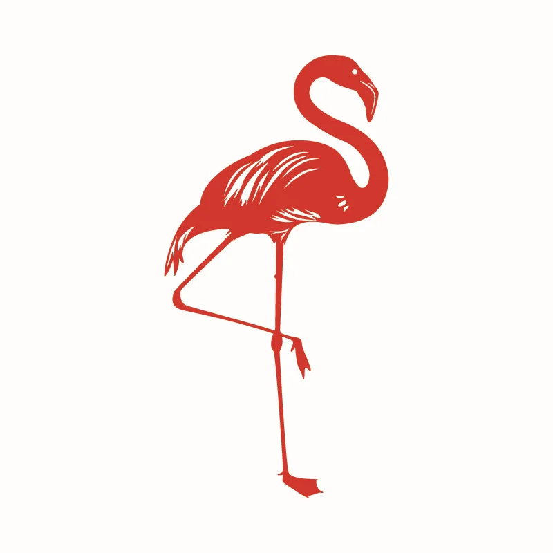 

The New Flamingo Ethylene Carved Wall Paste The Living Room Bedroom Children's Room Cartoon Decoration KS299