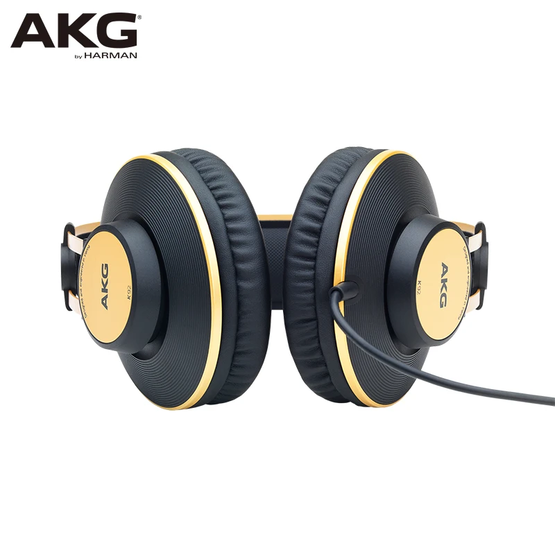 Оригинальная профессиональная гарнитура AKG K92 с головным креплением звуковая Hi-Fi