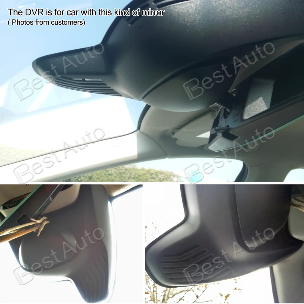 Автомобильный цифровой видеорегистратор 1920*1080P с Wi-Fi и управлением через