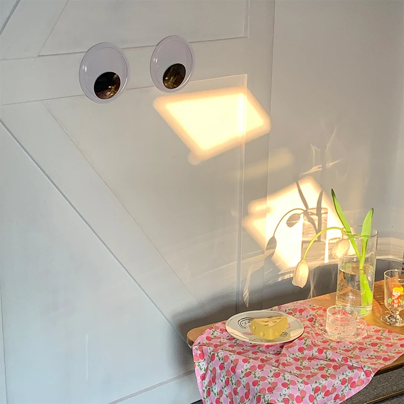 Забавные Большие зеркальные 3D наклейки домашняя дверь холодильника бытовая