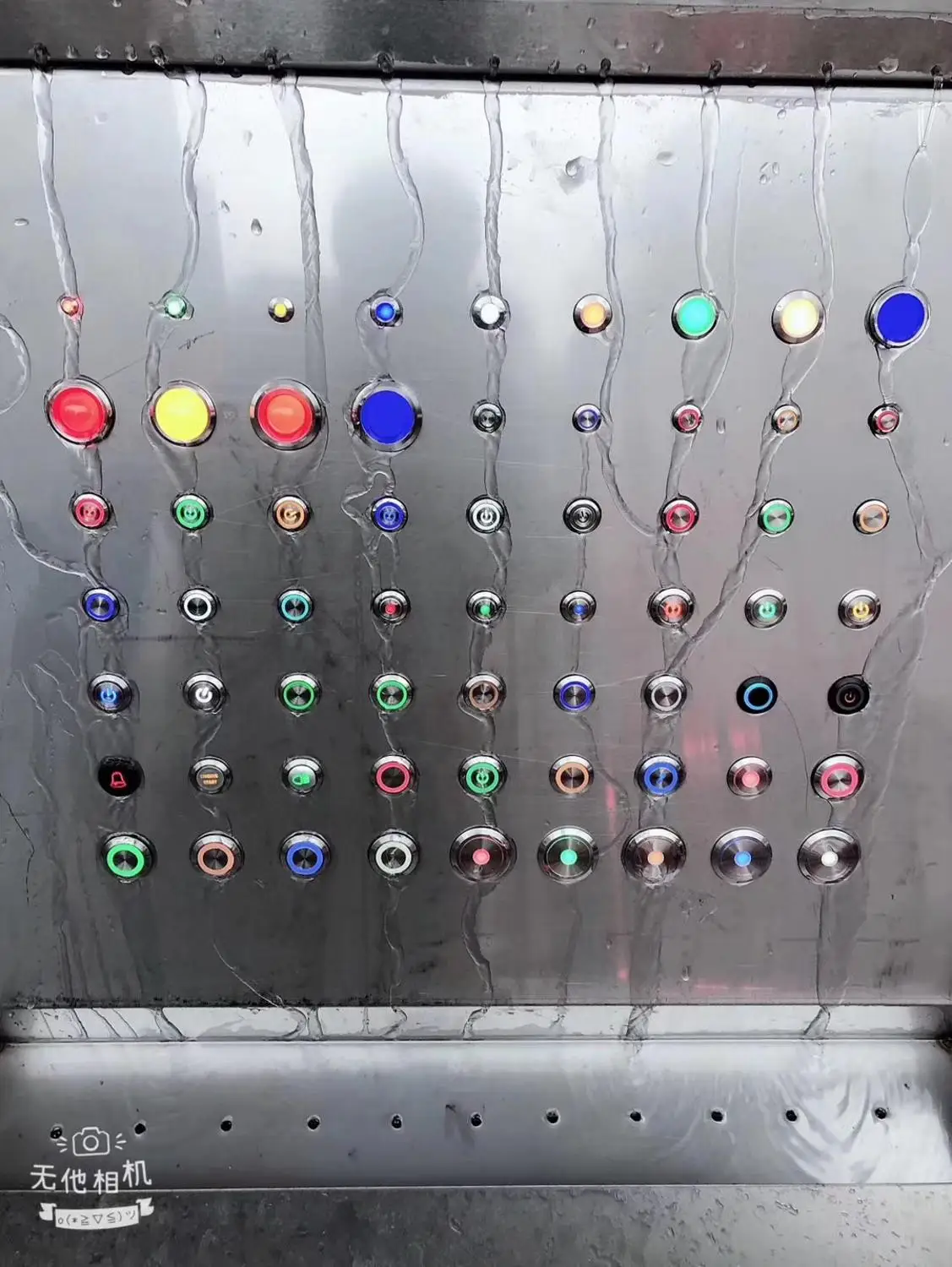 Металлическая нажимная Водонепроницаемая кнопка переключателя с плоской