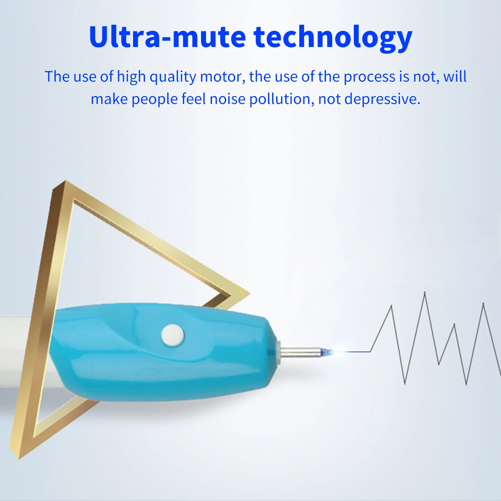 Пластик Портативный гравировальная ручка для Скрапбукинг канцелярские