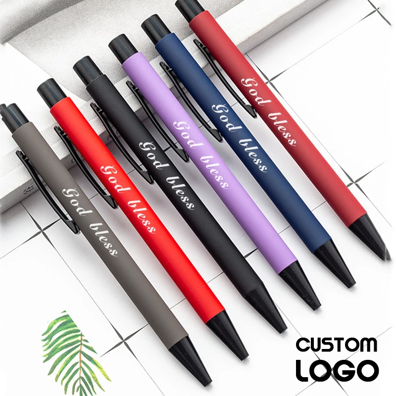 

Business Simple Ballpoint Pen Personalized Customized Ballpoint Pen Advertising Business Gift School Student Bao Gong Stationery