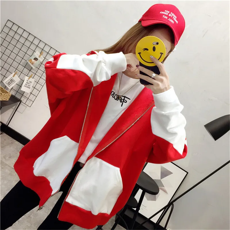 Женская куртка с капюшоном yvlvol пальто размера плюс на весну и осень 2019|Женские