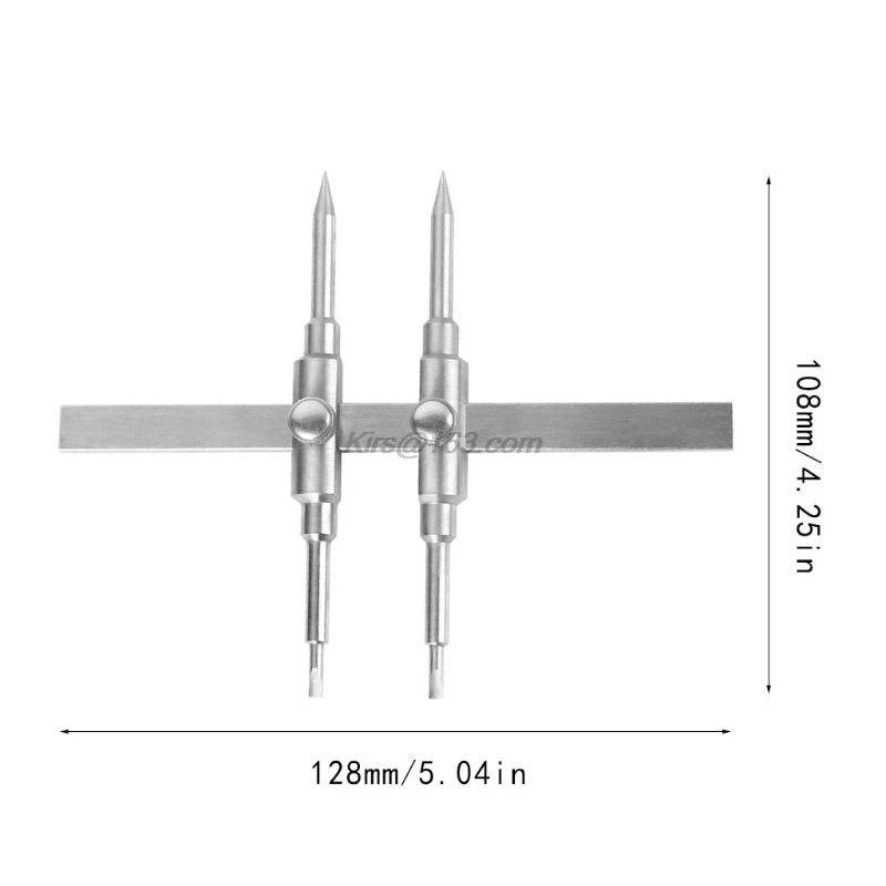 

Гаечный ключ из нержавеющей стали с двойным наконечником, 1 комплект, инструмент для открывания для DSLR-камер