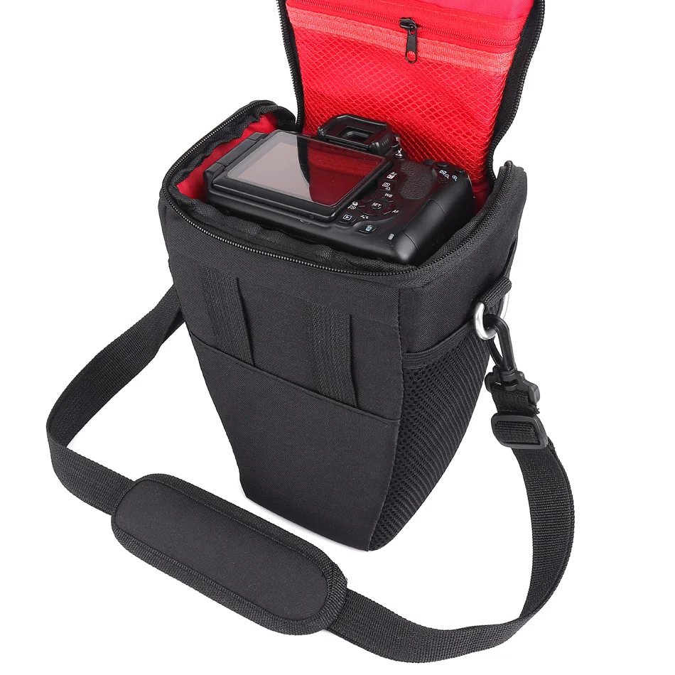 waterproof dslr camera bag shoulder case lens bag for canon eos nikon sony alpha panasonic olympus fujifilm camera backpack bag free global shipping