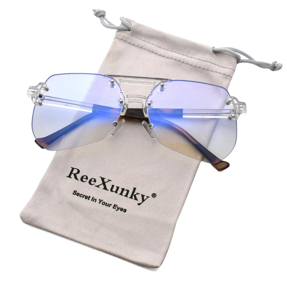 

Blue Light Blocking Glasses For Computer Clear Lens Square Eyewear Frames Anti Blue Ray Radiation Anti Eye Fatigue Goggles UV400