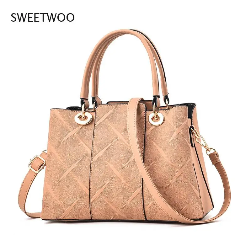 

Casual Women Pu Leather Handbags High Quality Ladies Purses and Shoulder Bag Designer Female Small Tote Messenger Crossbody Bags