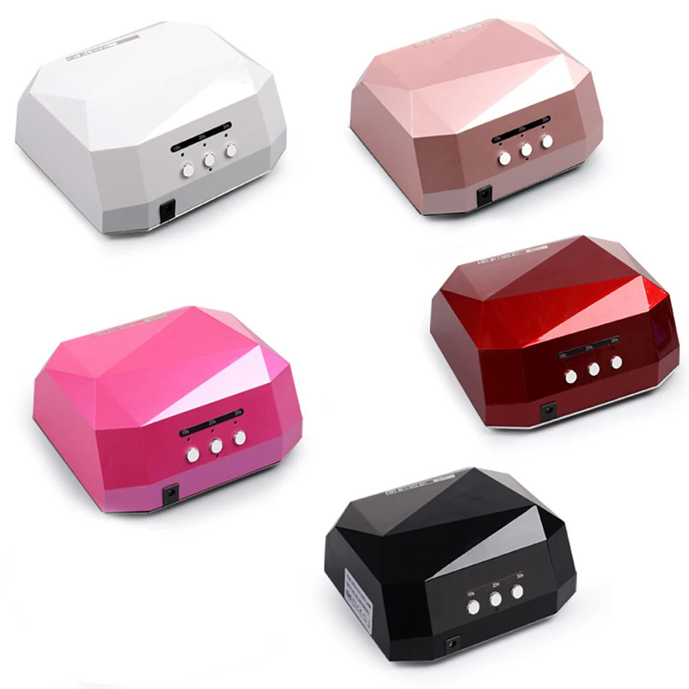 Светодиодная УФ лампа для ногтей 36 Вт автоматический сенсор 16 светильник s без