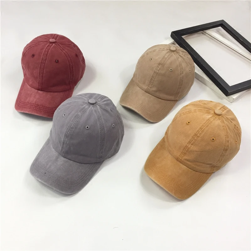 Бейсболка в Корейском стиле для мужчин и женщин повседневная однотонная Кепка
