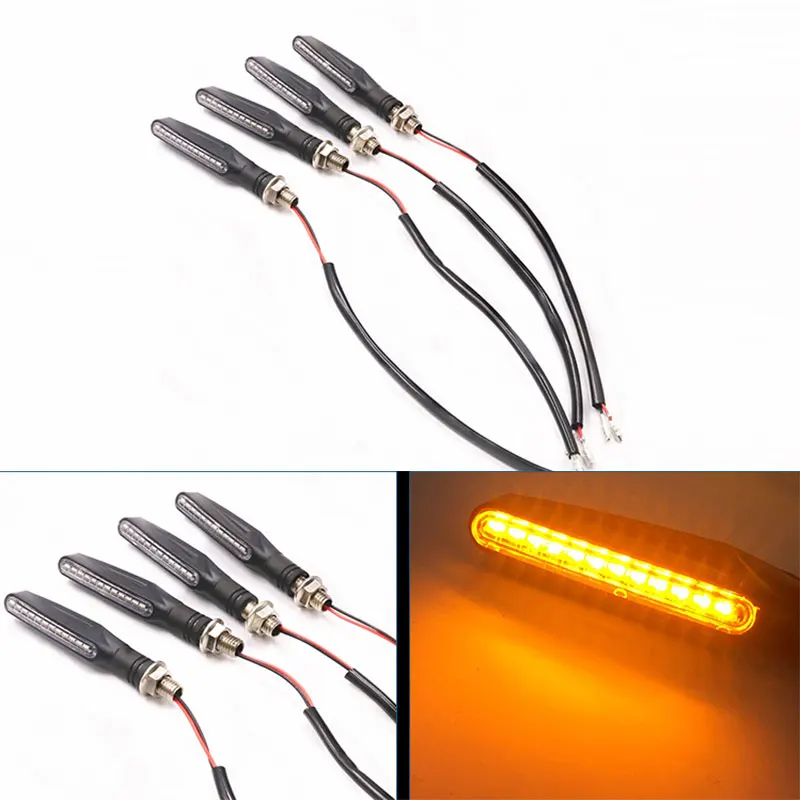 2 шт. водонепроницаемые фонари для мотоцикла 12 светодиодов| |