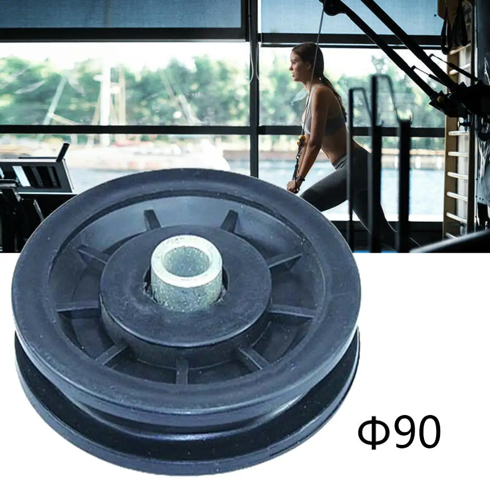 90 мм Универсальный износостойкий нейлоновый подшипник приводной ремённой шкив