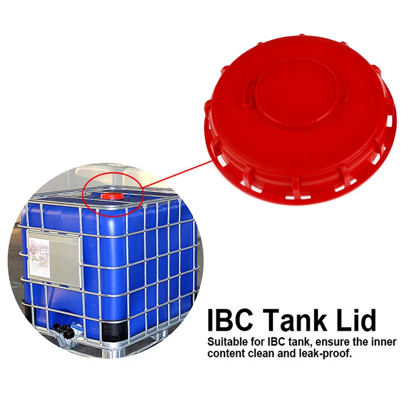 Двойное отверстие крышка для резервуара фитинг крышки IBC Ton Крышка корпуса 16 3 см с