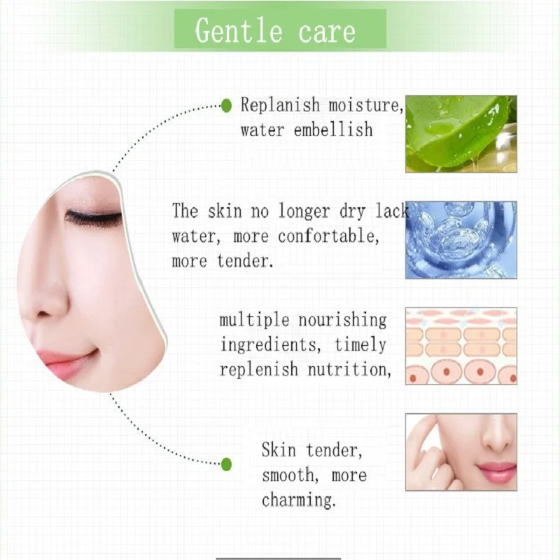 100 шт./лот BIOAOUA листовая маска желе для лица увлажняющая эссенция глубокое