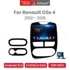 Автомагнитола Junsun на Android, мультимедийный видеоплеер с голосовым ИИ-интерфейсом, автомагнитола DSP CarPlay для Renault Clio 4 2012-2016, 2 din, dvd