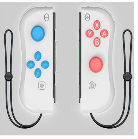 Белый Беспроводной Bluetooth левый и правый игровой контроллер Joy-con, геймпад для Nintendo Switch NS Joycon, игра для Nintendo Switch Console - Цвет: Белый
