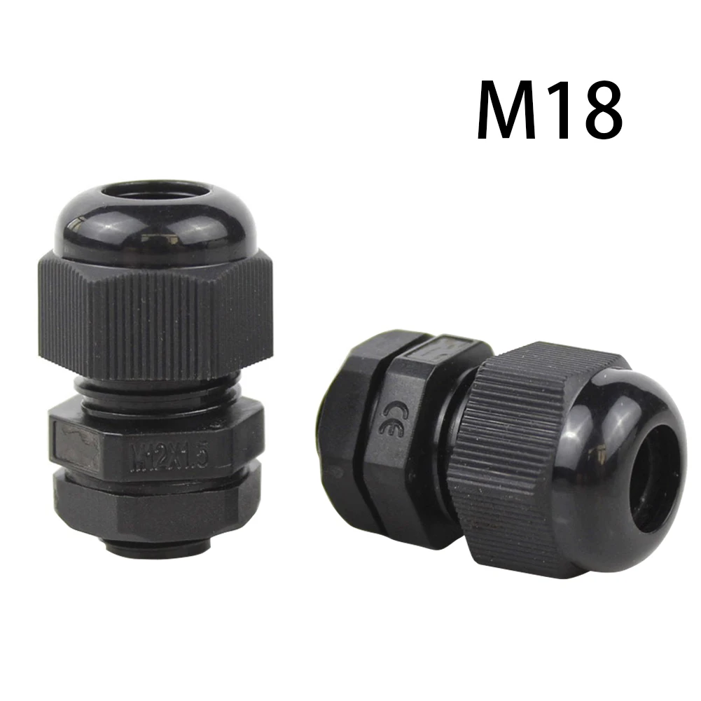 10 шт. черные соединения кабельный ввод компрессионные провода разъемы дома