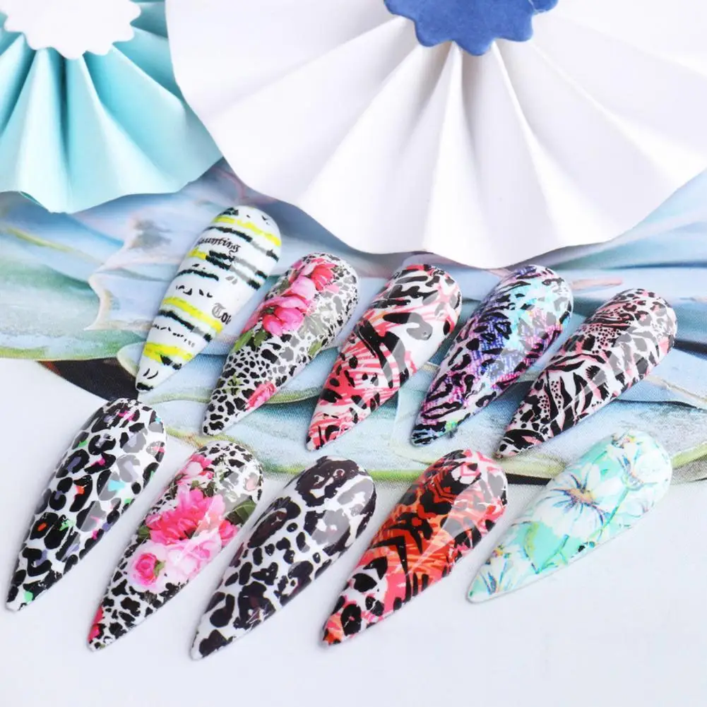 

Beautifying Nails Paper Ethnic Totem Nail Art Decoration Accessories for Salon