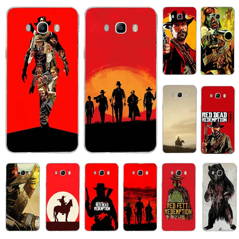 Red Dead Redemption чехол для телефона samsung Galaxy S2 S3 S4 S5 мини S6 S7 край S8 S9 S10 рlus Lite ON5 ON7 2016| |