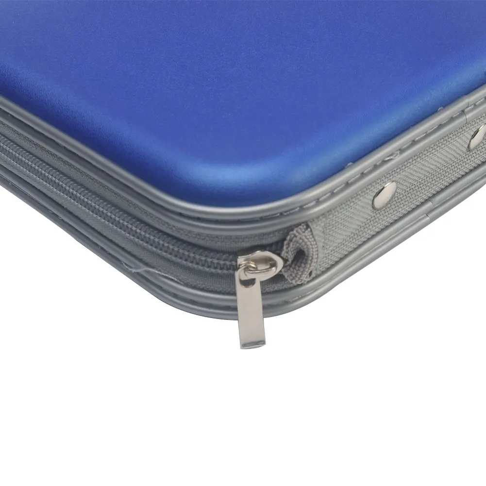 40 дисков пластиковый чехол коробка Портативный кошелек CD Органайзер dvd