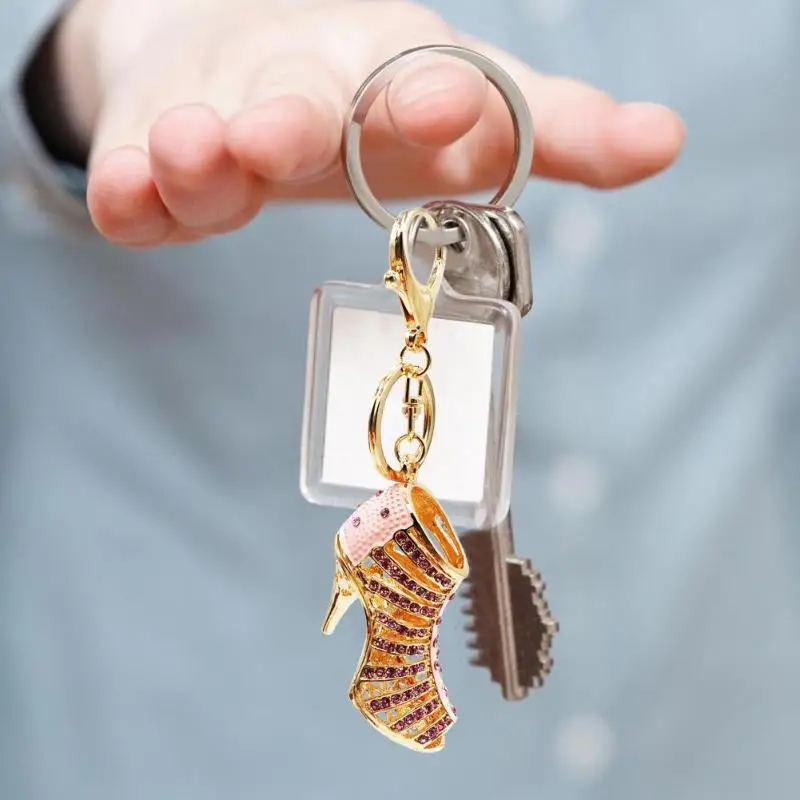 Новинка 2020 года модный брелок со стразами Лидер продаж переносная обувь на