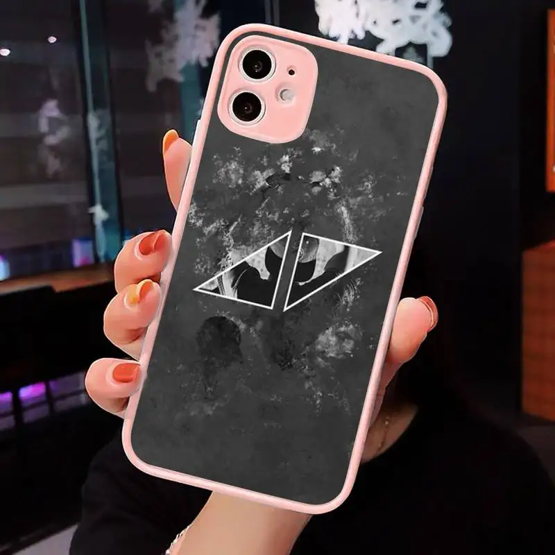 

Avicii Coque Phone Case Matte transparent For Pink iPhone 12 Mini 11 Pro XR XS Max 7 8 Plus X Back Cover