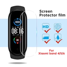 Mi band Screen Protector Soft Film For Xiaomi 6 5 4 TPU Hydrogel Soft Protective full Cover Smart Watch Smart Bracelet Accessory