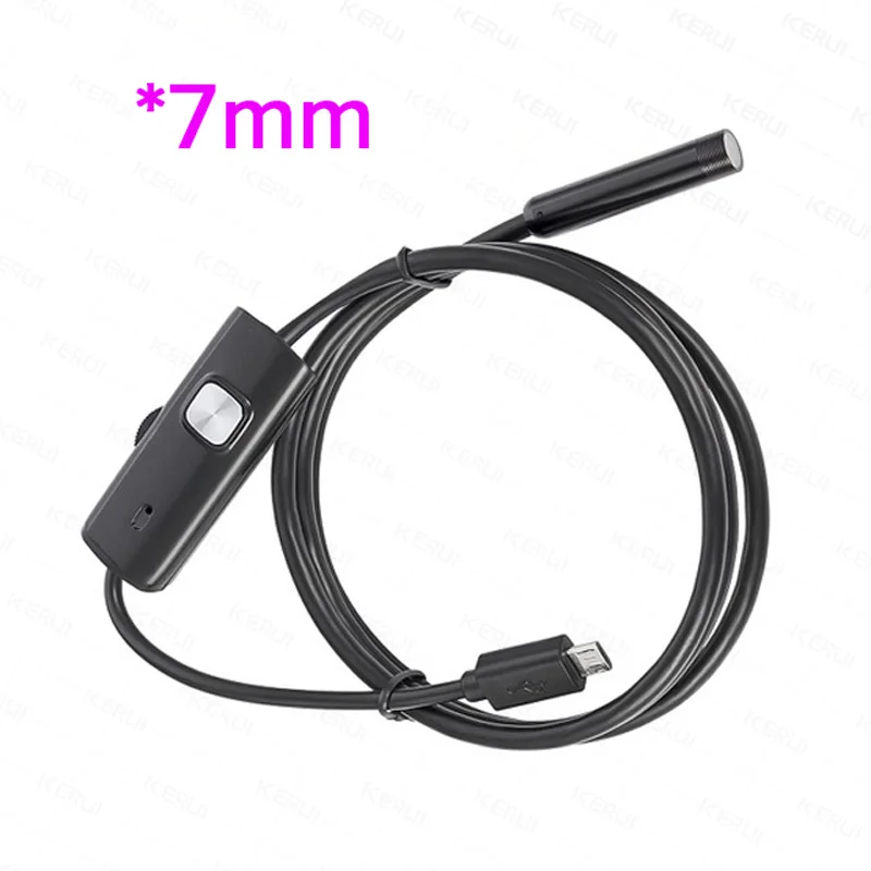 

Mini Endoscope Camera 7mm USB Cameras, Suitable For Computer Android Endoscopes Camera Endoscope Waterproof 6 LED Adjustable