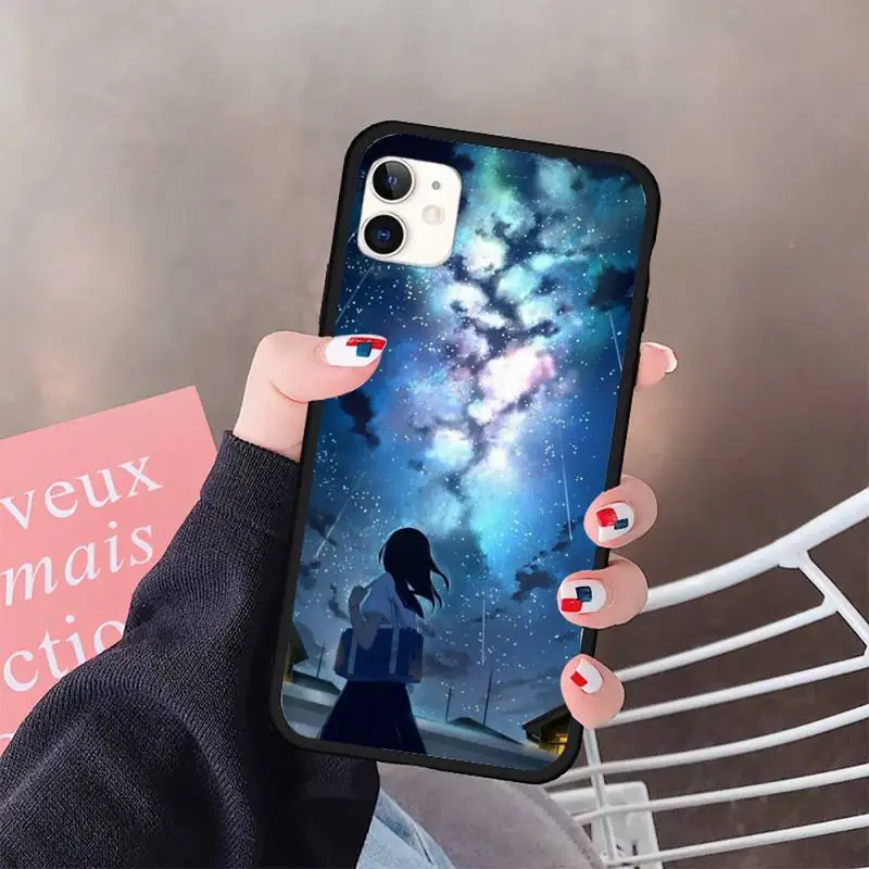 

Your Name Japan anime Phone Case for iPhone 11 12 pro XS MAX 8 7 6 6S Plus X 5S SE 2020 XR mini