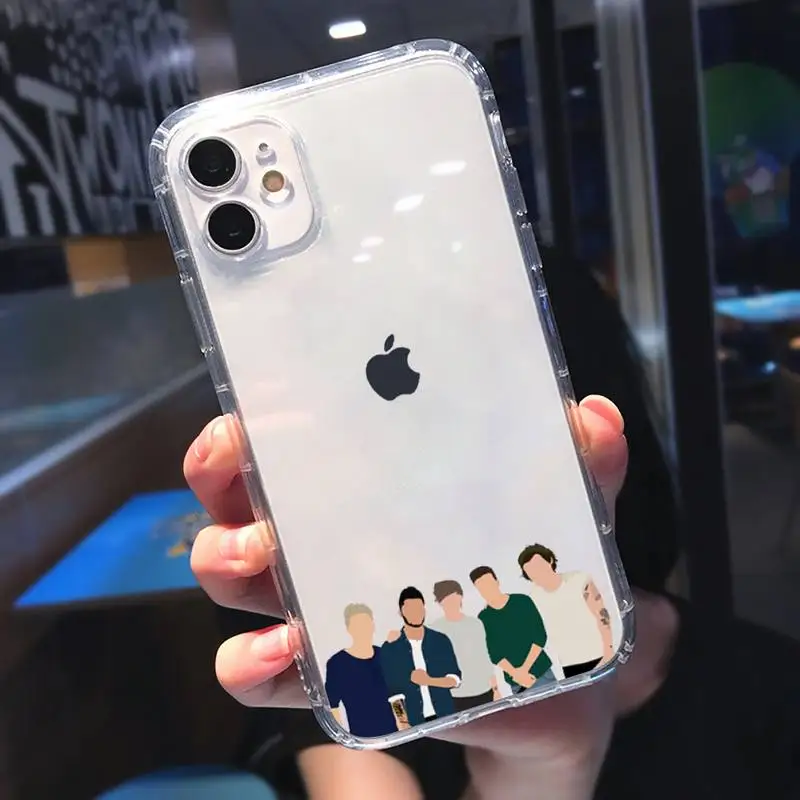 

One Direction Louis Tomlinson Phone Case Transparent for iPhone 11 12 mini pro XS MAX 8 7 6 6S Plus X 5S SE 2020 XR
