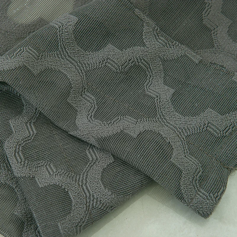 Полосатые шторы кремовое белое серое классический стержень занавес Кофе Window