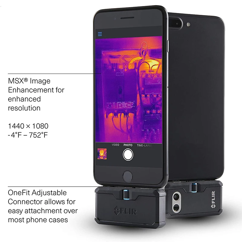 FLIR ONE PRO Термальность Камера мобильный телефон инфракрасный Imager для телефонов IOS и