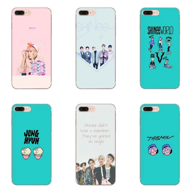 Аксессуары kpop Shinee чехол для телефона iPhone 11 Pro XS Max XR X 8 7 6 6S Plus 5 Φ 4 iPod Touch 6|Бамперы| |