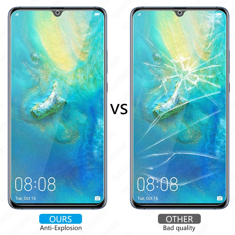 3 Pcs 2.5D 9H Tempered Glass For Huawei Mate 20X 20 Lite Enjoy 7S P Smart Plus Y6 Y7 Pro 2019 Screen Protector Film | Мобильные