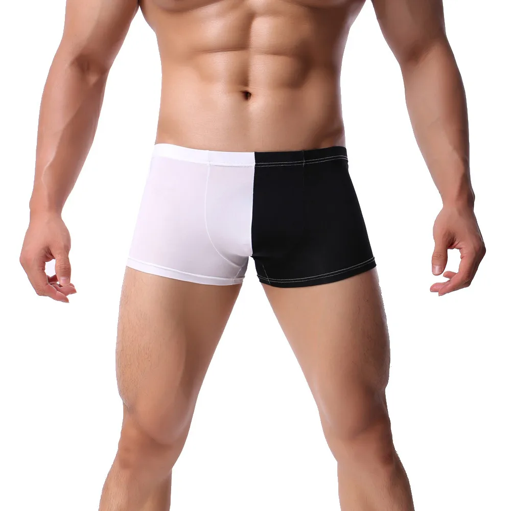 Мужское Сексуальное белье шорты трусы дышащие мужское нижнее боксеры мужские W806
