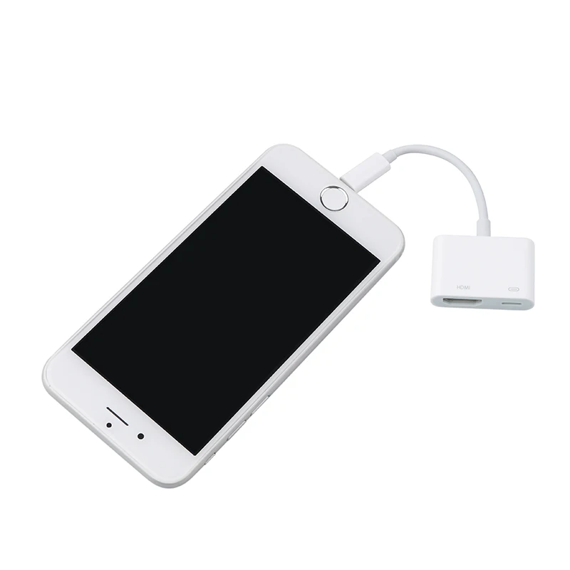 Для Ipad к Hdmi адаптер для Iphone цифровому Av 4K Кабельный разъем USB 1080P Hd адаптеры X 8/7/6/Ipad