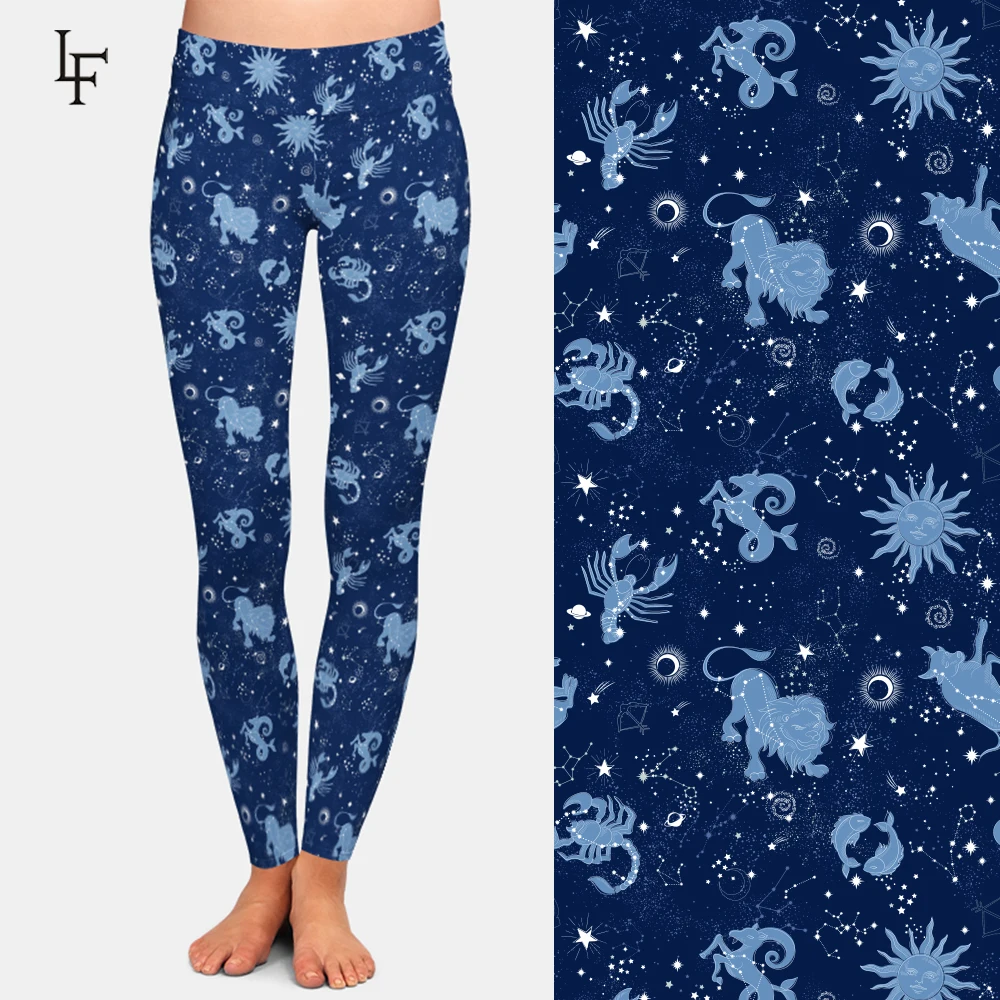 Женские леггинсы для фитнеса LETSFIND эластичные мягкие с высокой талией и красивым