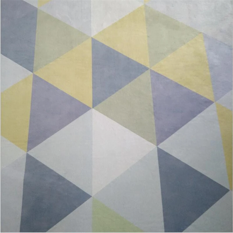 Ковер воздушный поцелуй для гостиной в скандинавском стиле геометрический ковер