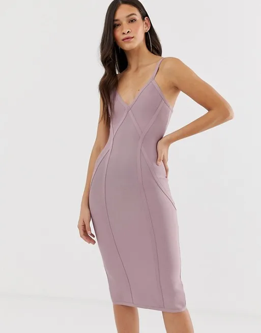 

Camisole Dress V Neck Women Party Ruched Sleeveless Bandage Ankle Length Summer Sexy Maxi Vestdios Dresses 2021 Fashion Clothing