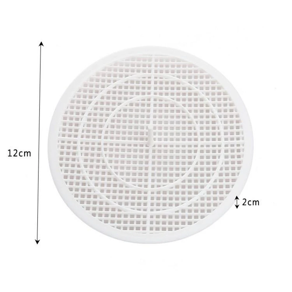 

New Hot 12cm In Diameter Creative Floor Drain Reinforced Design Practical Drain Hair Strainer For Bathroom Kitchen Shower Floor